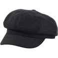 thumbnail image 6 of CoCopeaunts Woolen Women Newsboy Cap Vintage Ladies Beret Solid Color Female Flat Cap Winter Hats for Women Classic Baker Boy Cap, 6 of 8