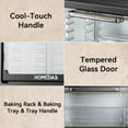thumbnail image 5 of Toaster Oven - Stainless Steel: Countertop Small Toaster, 4-Slice with 8 Smart Cooking Functions and 3 Flexible Rack Positions, 5 of 7