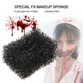 thumbnail image 3 of Esponja de maquillaje Fugacal 3 Piezas Stipple para Halloween Efecto especial Cicatriz de sangre, 3 of 6