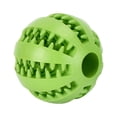 thumbnail image 2 of 5cm Natural Rubber Toy Dog Balls Set - Blue and Green, 2 of 5