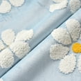 thumbnail image 4 of Unique Bargains Velvet Daisy Embroidery Pillow Covers Set of 2 Pink 18" x 18", 4 of 7