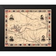 thumbnail image 2 of Unknown 14x12 Black Modern Framed Museum Art Print Titled - First Battle of Bull Run - Manassas, 2 of 5