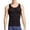 Black, variant on Men's Silk Tank Tops Super Absorbent and Breathable Undershir/Sleeveless Silk Classic Shirts,3XL
