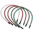 thumbnail image 1 of WEUVEB 5Ud Diademas Navideñas Con Purpurina En Material Resistente Para Eventos Festivos, 1 of 7