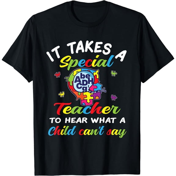 Autism Awareness Teacher T-Shirt