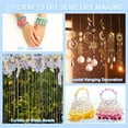 thumbnail image 5 of Uxcell Cuentas de Cristal de Vidrio, Cuentas de Cristal Rondelle de 8 mm con Corte Facetado, Hebra de Gemas con Cuentas Espaciadoras para Manualidades, Pulsera, Collar, Naranja, 5 of 5