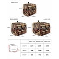 thumbnail image 2 of African Women Toaster Cover 2 Slice, Small Kitchen Appliance Covers, Black Boho Tradition Ethnic Southwest Toaster Oven Cover with Loop, Bread Machine Cover Polyester Dust Cover Protection, 2 of 4