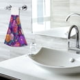 thumbnail image 7 of 2 Pieces Bathroom Towels Kitchen Towels Velcro Hand Wipes Dish Cloths & Dish Towels Washroom Towels Face Towel Hand Wipes Japanese Flowers, 7 of 7