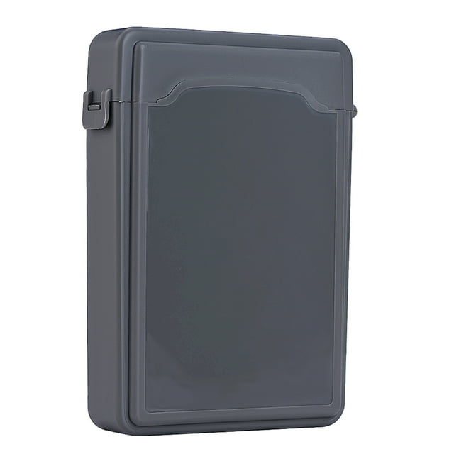CAJA DE ALMACENAMENTO HDD A PRUEBA DE POLVO DE 3.5 PULGADAS, CAJA HDD, ROJO/ AMARILLO/ AZUL/ GRIS PARA SSD DE 3.5 "HDD DE 3.5IN PARA DISCOS DUROS DE 3.5 PULGADAS