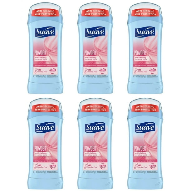 Suave Powder Deodorant Antiperspirant & Deodorant Stick Solid 24Hour 2