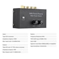 thumbnail image 4 of Arealer M/M Phono Preamp with Power Switch Ultra-compact Preamplifier with Level & Control RCA Input & Output 1/4 Inch TRS Output Interface, 4 of 5