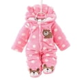 thumbnail image 3 of Ropa de bebé, incluso con punta de ola, bolsa de pies de oso, ropa de ha, ropa de polar coral, ropa de otoño e invierno, ropa de escalada, ropa de lunares, 3 of 5