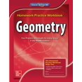 thumbnail image 1 of Pre-Owned Geometry, Homework Practice Workbook (Paperback) 0078908493 9780078908491, 1 of 1