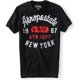 thumbnail image 1 of Aeropostale - Camiseta gráfica para hombre con acabado de fieltro Ath Dept, color negro, pequeña, 1 of 1