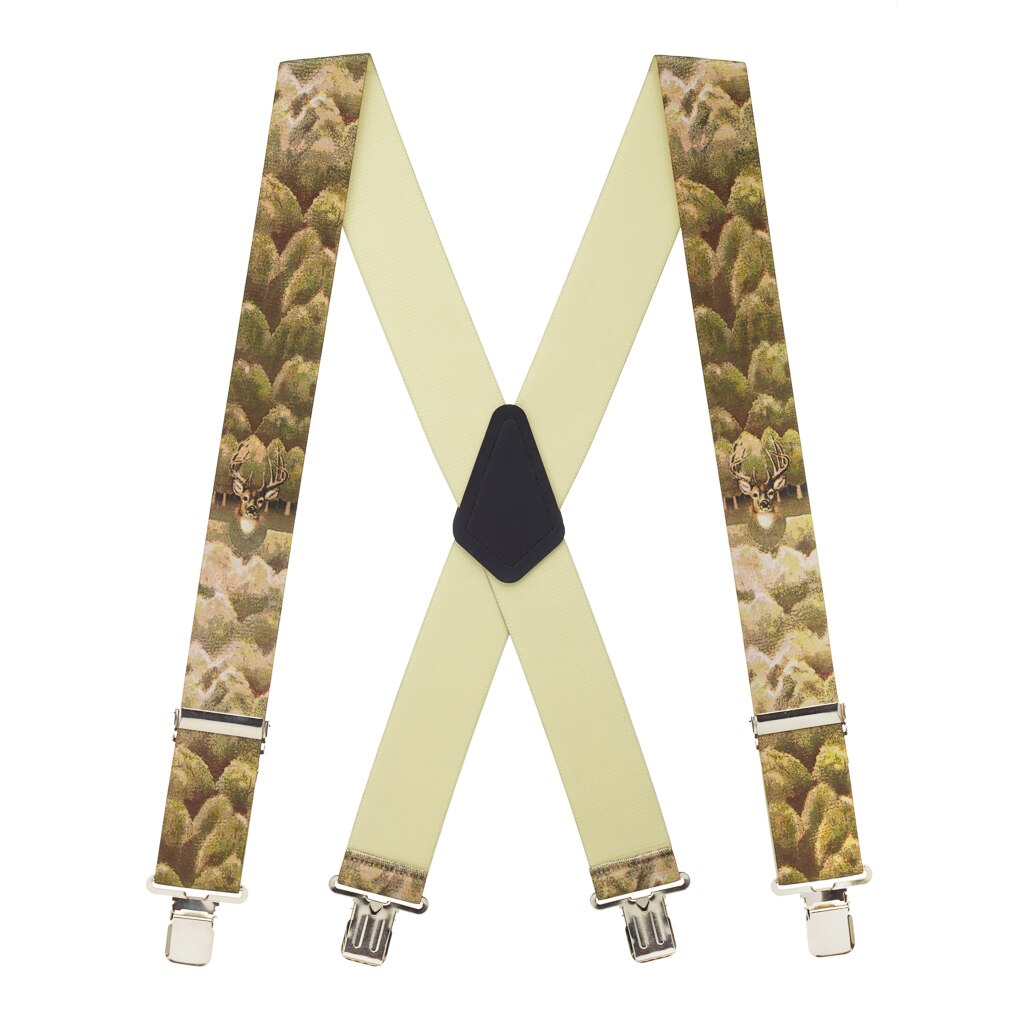 SuspenderStore Mens Say No To Plumbers Crack Clip-End Novelty Suspenders