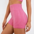thumbnail image 2 of Avolia Women's Seamless High Waisted Yoga Shorts Lifting Athletic Exercise Workout Shorts, 2 of 4