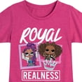thumbnail image 3 of LOL OMG! Fashion Dolls - Royal Realness - Toddler & Youth Girls Short Sleeve Graphic T-Shirt, 3 of 5