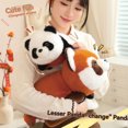thumbnail image 2 of Juguete de peluche de panda para niños, muñeco divertido, regalo de Navidad, nuevo, 2 of 5