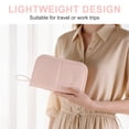 thumbnail image 6 of Unique Bargains Makeup Brush Bag Waterproof Stand-Up Makeup Brush Organizer Travel-Friendly Design Pink, 6 of 7