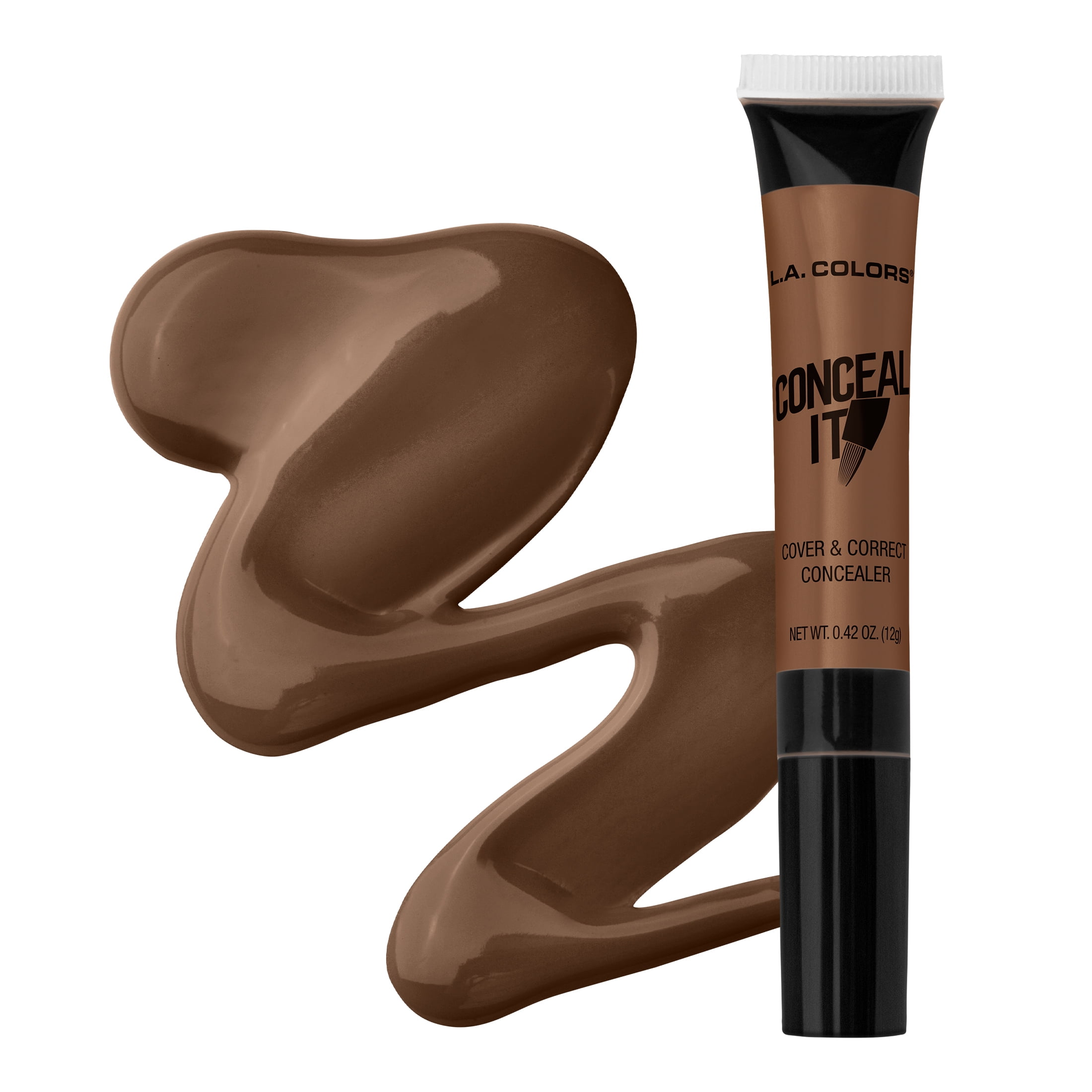 L.A. COLORS Concealer High Coverage, Conceal it, Cocoa, 0.42 oz