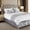 Fleece, Silver Gray, variant on Velvet Box Spring Cover for Full Queen King Size, Stretch Bed Frame Cover Wrap Around Elastic 4 Sides Bed Skirt Alternative Boxspring Cover (Fleece, Beige,W:59*L:78.7inch)
