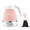 Pink, variant on SpaceMuse 600ML Portable Foldable Electric Kettle, Small Collapsible Heating Water Boiler for Coffee Tea, Fast Water Kettle, Blue