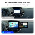 thumbnail image 4 of ZWNAV Dual 10.1 inch Screen Car Radio For Ford Tourneo Custom 2016-2022 Android 15 Multimedia Player GPS Navigation Auto DSP Stereo Host, 4 of 13