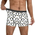 thumbnail image 2 of Kdxio Men's Boxer Briefs with Lovely Penguin Print - Comfortable and Breathable Underwear for Everyday Wear, 2 of 7