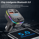 thumbnail image 4 of Transmisor Receptor Bluetooth Fm Mp3 Cargador C11 2 Usb, 4 of 4