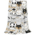 thumbnail image 2 of Sikiie Funny Animals Series Ultra-Soft Micro flannel Blanket Luxury All Seasons Warm Blanket for Bedding Sofa and Travel (4 sizes)-50"x40", 2 of 7