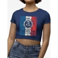 thumbnail image 3 of Death 2024 Humour Campaign Shirt Crop Tee Women's, 3 of 4