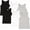 Assorted, variant on Men's Undershirts (Pack of 6) - Soft Cotton Blend, Tag less Tank Tops Cotton Spandex Undershirts Sleeveless, A-Shirt Crew Neck - Comfortable Fit (Black Color - Medium Size)