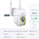 thumbnail image 4 of Cámaras De Seguridad Vigilancia Exterior Wifi Inalambricas BLOOSOM Q43 IP66, 4 of 4