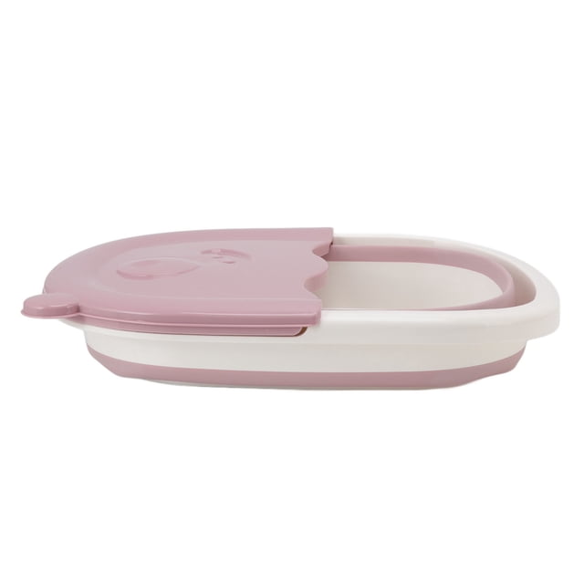 Lavabo Plegable, De Pies Bañera De Remojo De Pies Plegable Bañera De De Pies Plegable De Pared Extra Alta Para Niños De Pies Bañera De Plástico