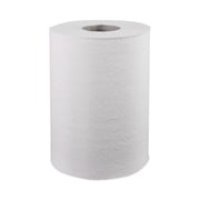 Windsoft Hardwound Roll Towels, 1-Ply, 8" x 350 ft, White, 12 Rolls/Carton