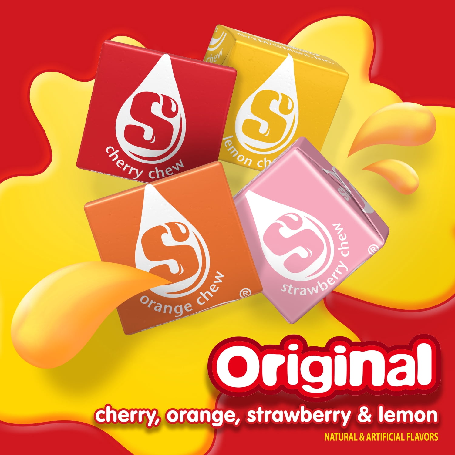 Starburst Original Fruit Chewy Candy Party Size 50 Ounce Resealable Bag