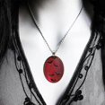 thumbnail image 5 of Collar con colgante de murciélago, gargantilla de murciélago, collar de cadena larga de Halloween, gargantilla para hombres y mujeres, 5 of 5