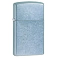 thumbnail image 5 of Zippo Brushed Chrome Slim Pocket Lighter, 5 of 10