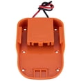 thumbnail image 2 of 2X for Power Wheels Adapter for 18V Li-Ion Battery Dock Power Connector Rigid 12 Gauge Robotics,2 x 18V Battery Connector,Brown, 2 of 7
