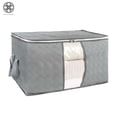 thumbnail image 2 of Luxtrada Foldable Storage Bag Organizers, Waterproof Anti-Mold Moisture Proof Clothes Storage Container Zipper Bag with Clear Window Carry Handles for Blanket Comforter Bedding, Closet Storage Boxes, 2 of 10