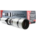 thumbnail image 1 of Opteka 650-1300mm Telephoto Zoom Lens for Olympus M43 PEN E-P5, PL6, OM-D E-M1, OM-D M10, PL7, M5 II, PEN-F, PL8, M1X P1, P2, PL1, PL1s, PL2, P3, PL3, PM1, M5, PL5, PM2, 1 of 10