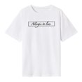 thumbnail image 4 of Camiseta de manga corta para mujer, ropa deportiva, disfraz, camiseta con cuello redondo para desplazarse, acampar, regalo para mujer XL, 4 of 10