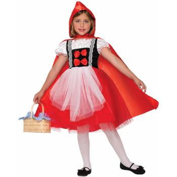 CHCO-RED RIDING HOOD DRESS/CAP