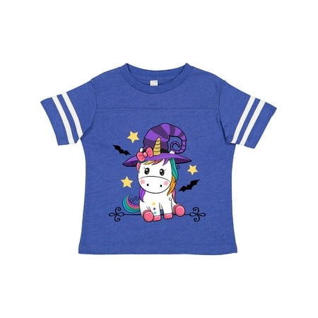 

Inktastic Halloween Girls Unicorn Witch Outfit Gift Toddler Toddler Girl T-Shirt