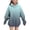 Grey, variant on YunPes Oversized Hoodie for Girls Graphic Long Sleeve Trendy Hooded Sweatshirts with Pockets Teen Daily Casual Pullover