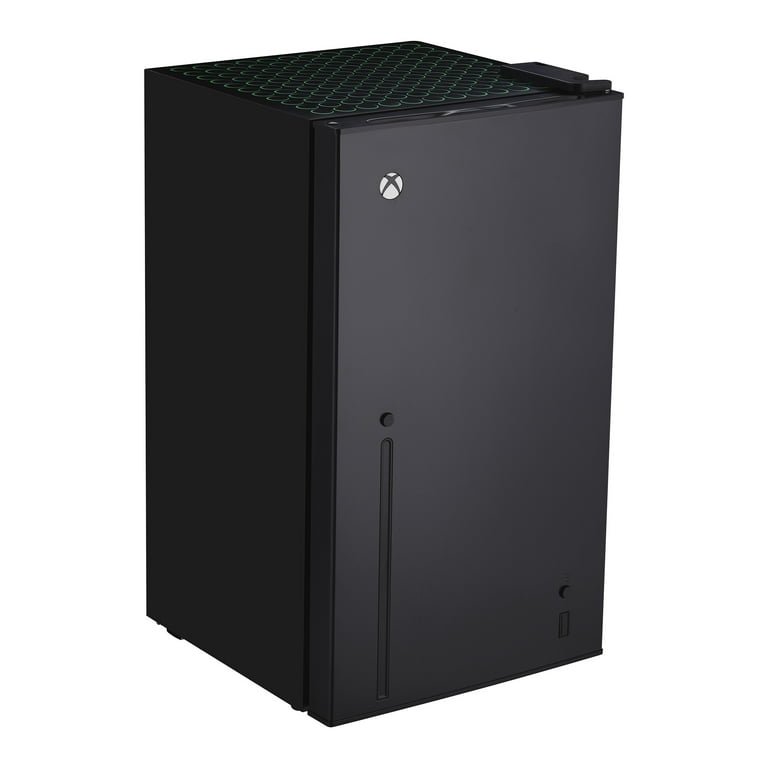 XBOX Series X 3.2 Cu Ft Gaming Fridge Matte Black with XBOX Series X 3.2 Cu Ft Gaming Fridge Matte Black with