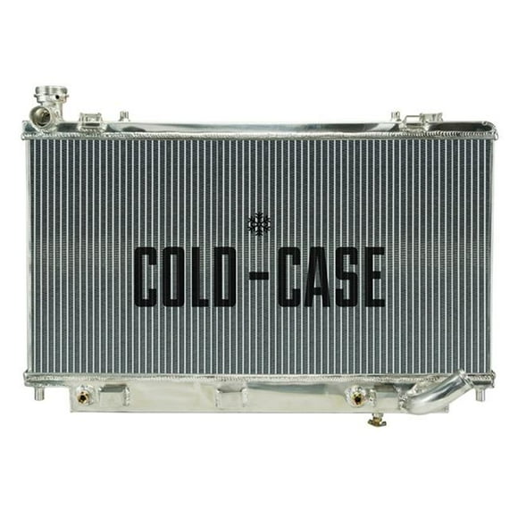 Cold Case Radiators CCRLMP5005A 31 x 21 x 2.75 in. Driver Side Inlet & Passenger Side Outlet Radiator for 2008-2009 Pontiac G8 - Polished