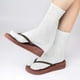thumbnail image 4 of 3 pares de calcetines con chanclas Tabi con puntera dividida, calcetines elásticos para hombres, niños y mujeres, 4 of 6