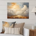 thumbnail image 2 of Designart "Clouds Prairies compositions V" Landscapes Metal Wall Art Prints, 2 of 5