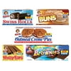 Little Debbie School Snacks Big Pack (5boxes): Honey Buns, Cosmic Brownies, Oatmeal Pies, Nutty Bars, Swiss Rolls